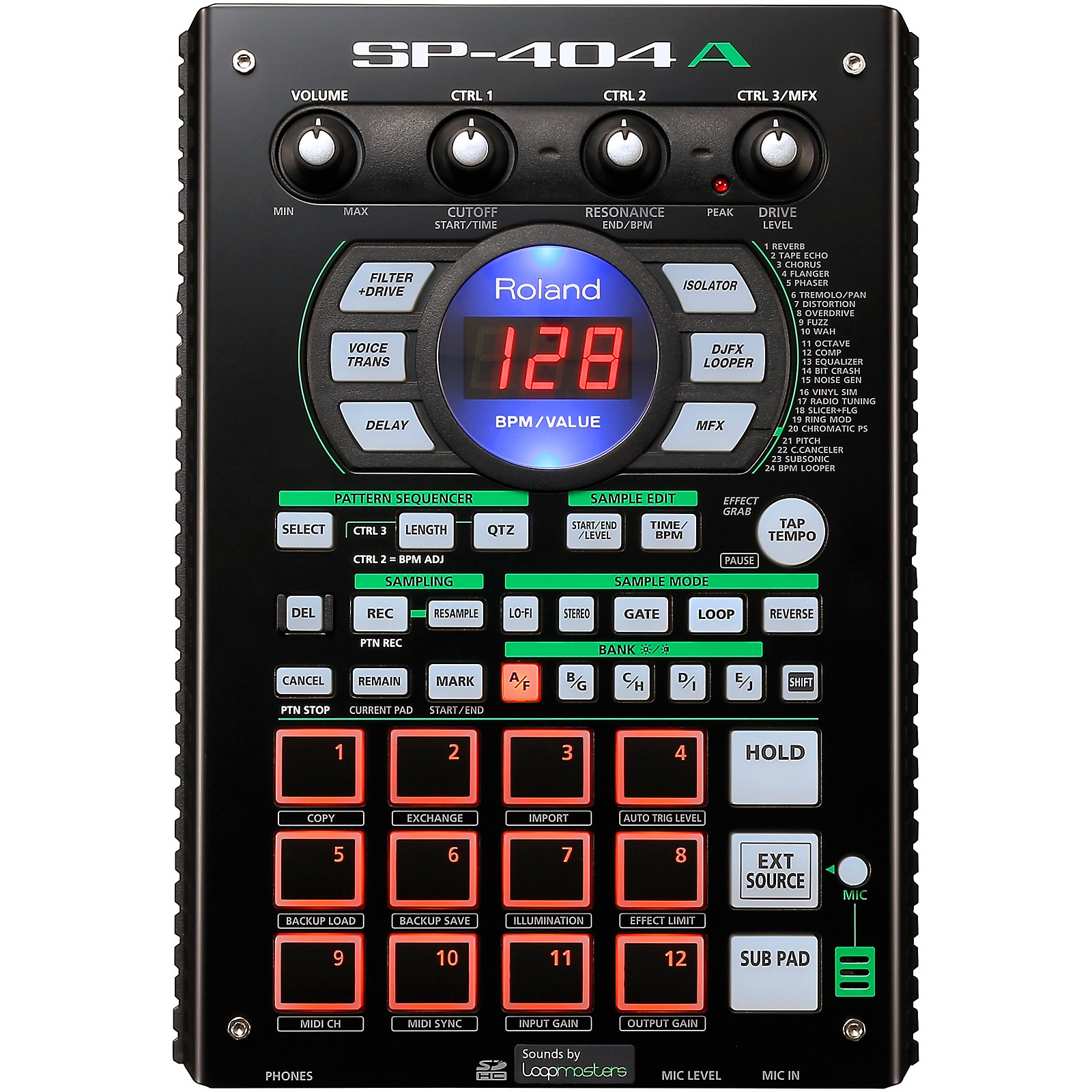 Roland Sp 404a Linear Wave Sampler Guitar Center