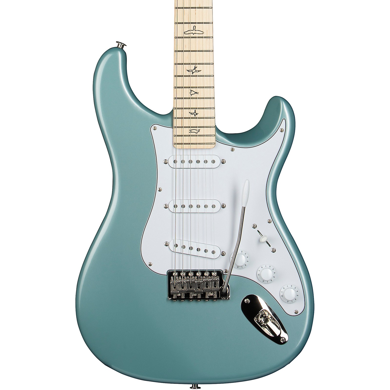prs silver sky polar blue maple
