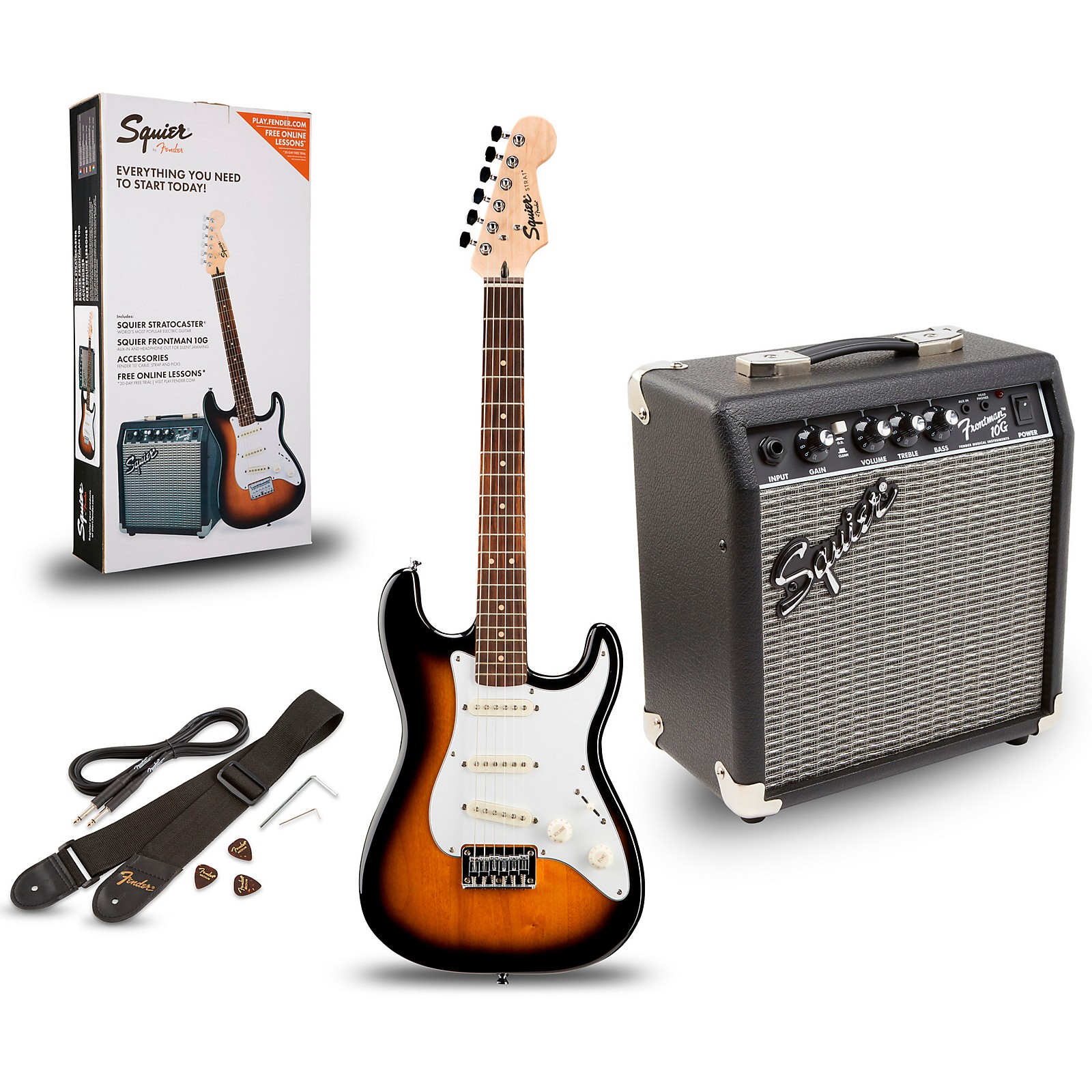 2 Sets Single Coil SSS Pickup Cover für ST Squier SQ E Gitarre
