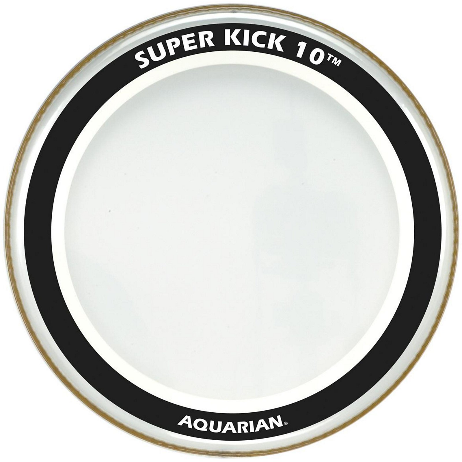 Aquarian Drumheads Deep Vintage Ii Bass Drumhead With Super Kick Ring 20 Sweetwater