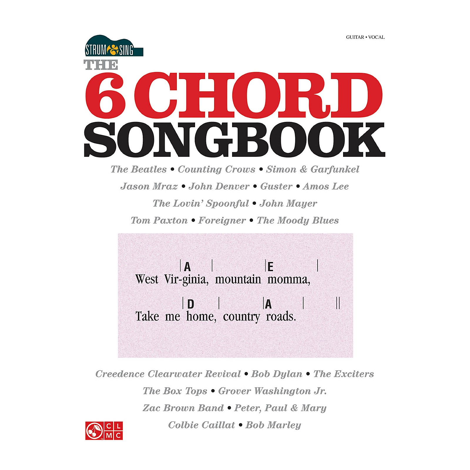 Hal Leonard The 6 Chord Songbook Strum Sing Series Guitar Center