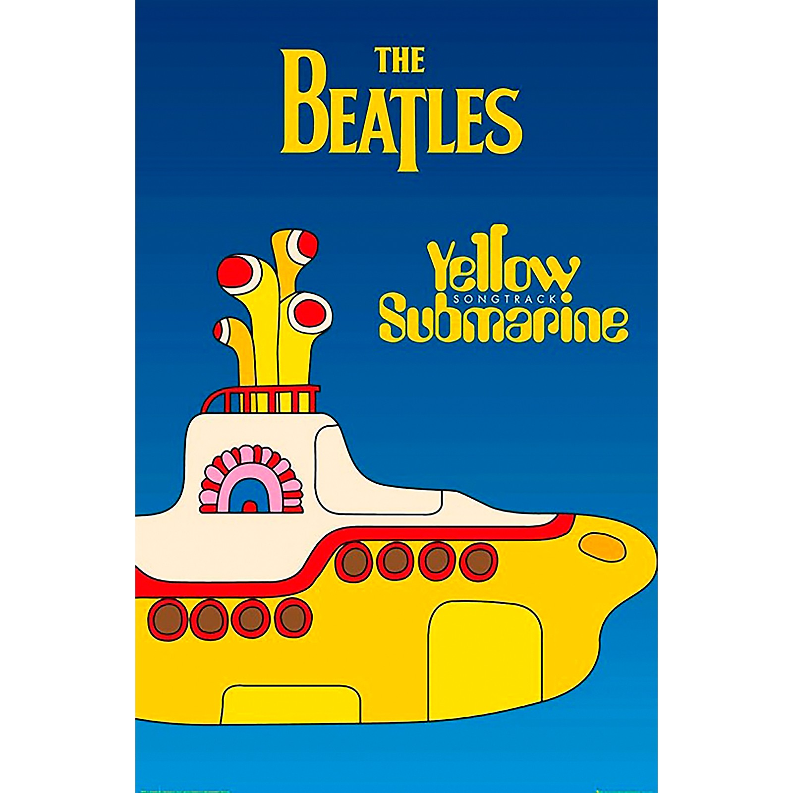 Download Trends International The Beatles Yellow Submarine Poster Guitar Center