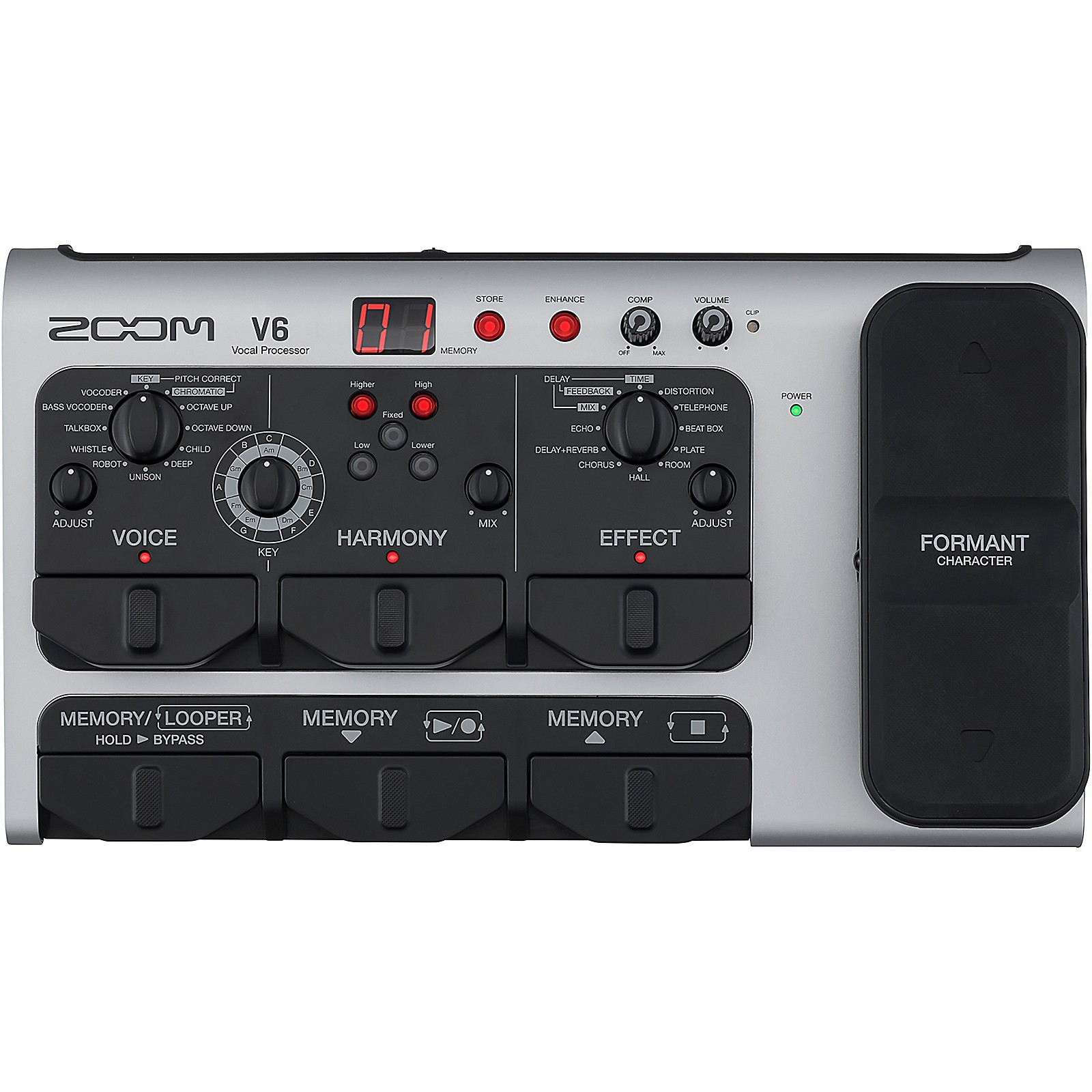 Zoom V6 Vocal Processor Guitar Center