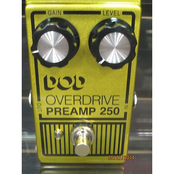 Used DOD OVERDRIVE PREAMP 250 Effect Pedal