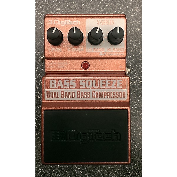 Used DigiTech Bass Squeez DBBC Bass Effect Pedal