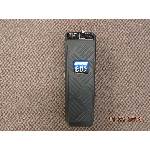 Used EBS Wah One Bass Effect Pedal