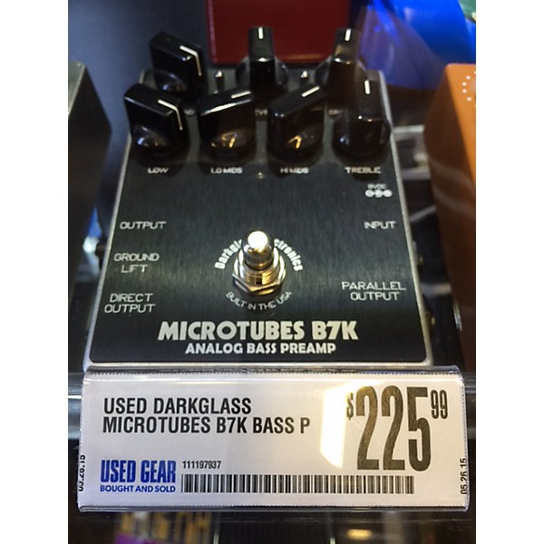 Used Darkglass MICROTUBES B7K BASS PREAMP Bass Effect Pedal