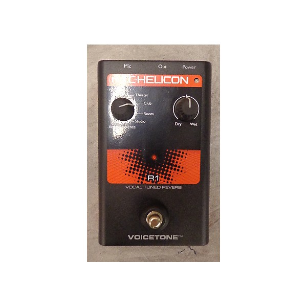 Used TC Helicon Voicetone Reverb Effect Pedal