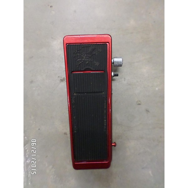 Used Dunlop SW-95 Cry Baby Slash Wah Candy Apple Red Effect Pedal