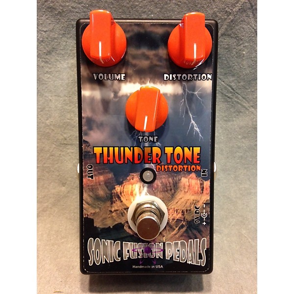 Used Thunder Tone Distortion Effect Pedal