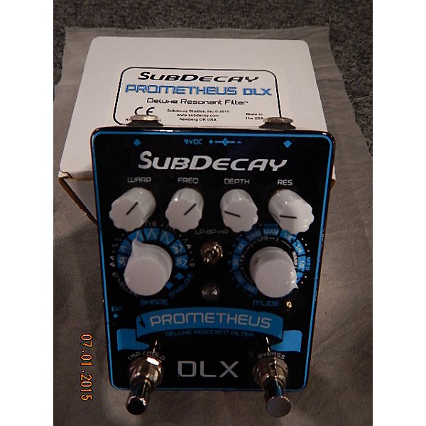 Used Subdecay Prometheus DLX Black Effect Pedal | Guitar Center