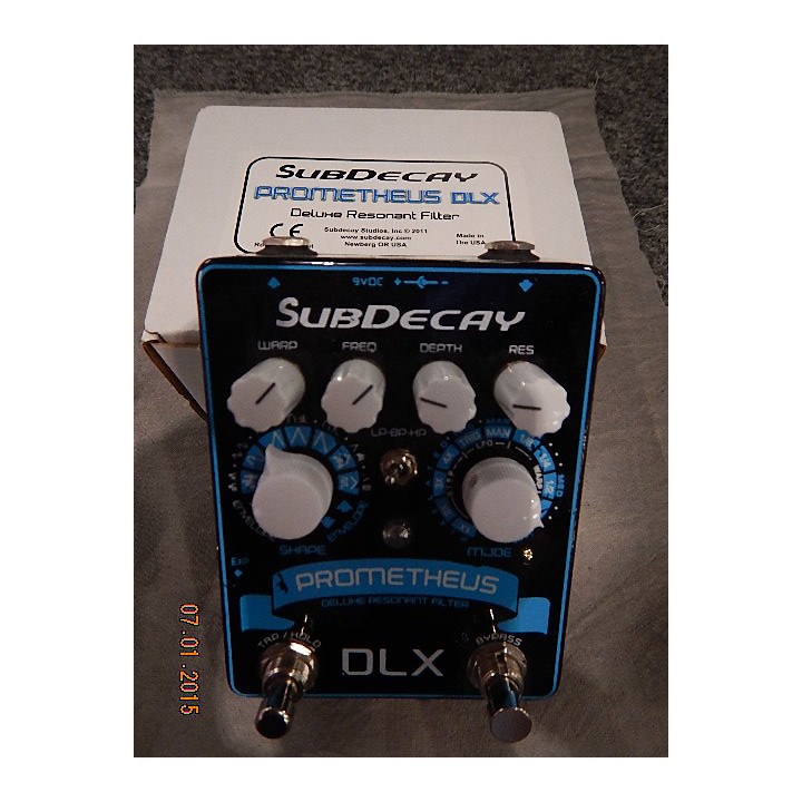 Used Subdecay Prometheus DLX Black Effect Pedal