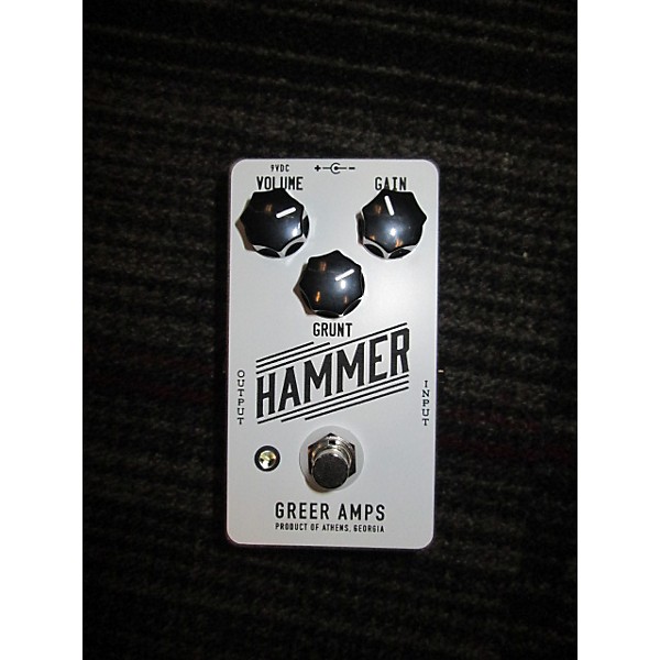 Used Greer Amplification Hammer Distortion/Fuzz Effect Pedal