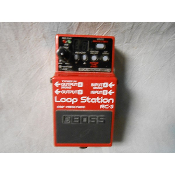 Used BOSS 2010s RC3 Loop Station Pedal