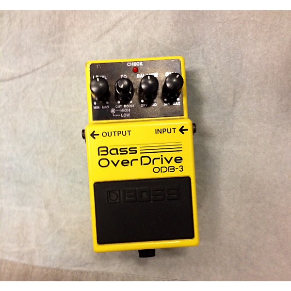 Used BOSS OBD-3 Bass Effect Pedal