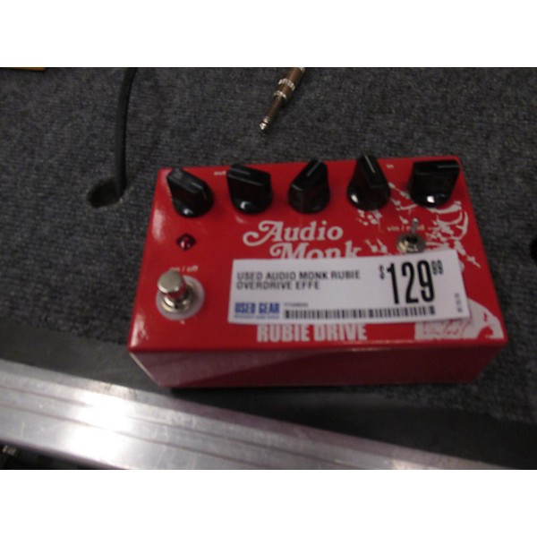 Used Used Audio Monk Rubie Overdrive Effect Pedal