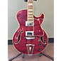 Used AG86 TRD Artcore Trans Red Hollow Body Electric Guitar