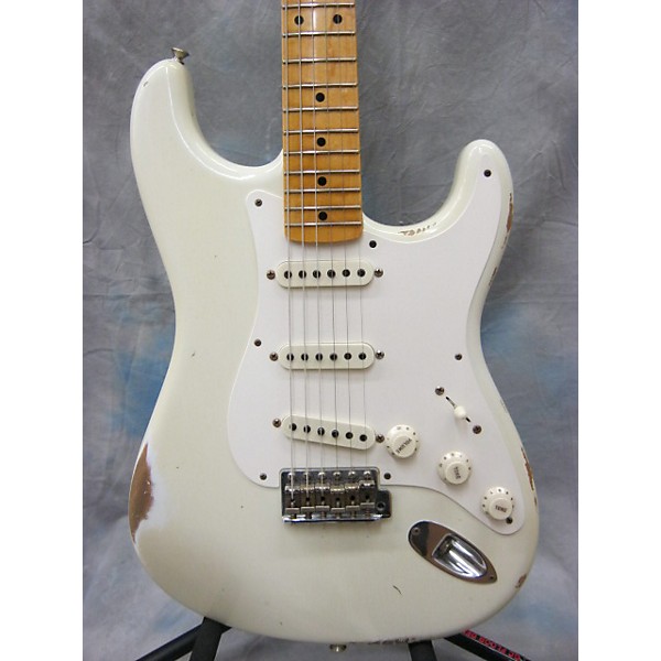 Used Masterbuilt By Dale Wilson 1957 Relic Stratocaster Blonde Solid Body Electric Guitar