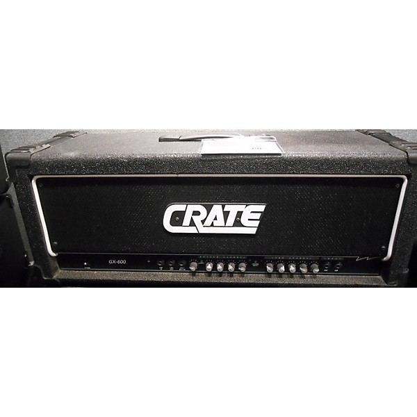 Used Crate GX-600 Black Guitar Amp Head