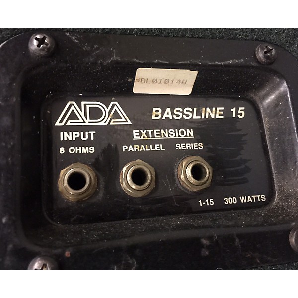Used 1X15 BASSLINE Green Bass Cabinet