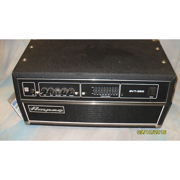 Used Ampeg SVT3PRO 450W Black Bass Amp Head