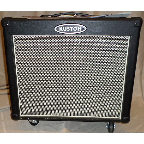 Used Kustom QUAD 65 DFX Black Guitar Combo Amp