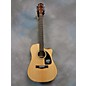 Used Fender CD60CE Dreadnought Natural Acoustic Electric Guitar thumbnail
