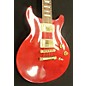 Used Les Paul Double Cut Crimson Red Trans Solid Body Electric Guitar