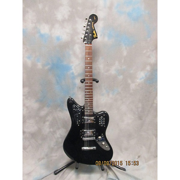 Used Jaguar HH Special Black Solid Body Electric Guitar