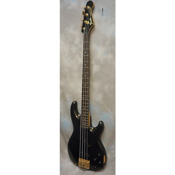 Used Precision Bass Lyte Black Electric Bass Guitar