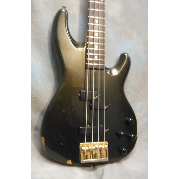 Used Precision Bass Lyte Black Electric Bass Guitar