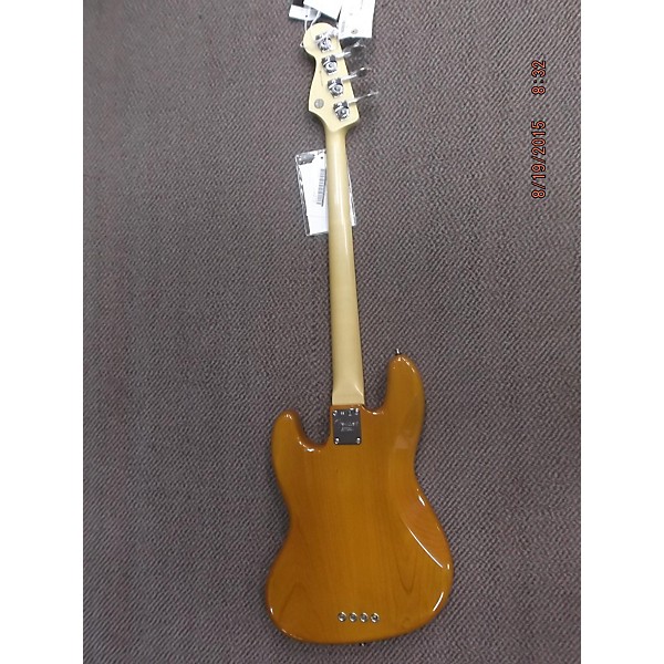 Used American Select Jazz Bass Amber Burst Electric Bass Guitar