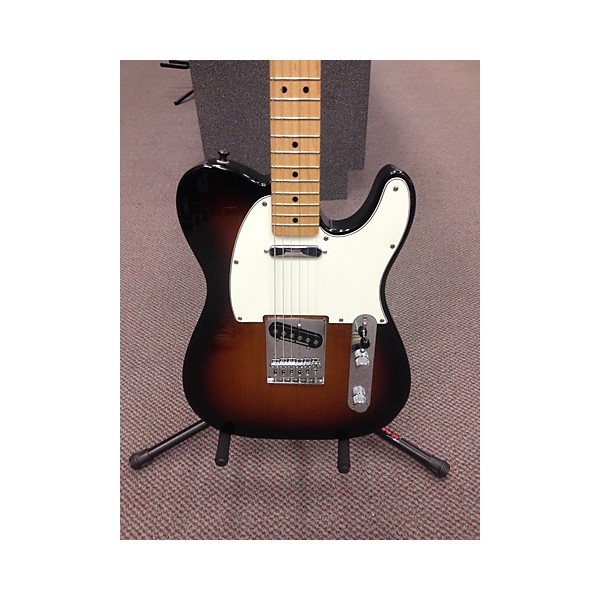 Used Standard Telecaster Two Tone Sunburst Solid Body Electric Guitar