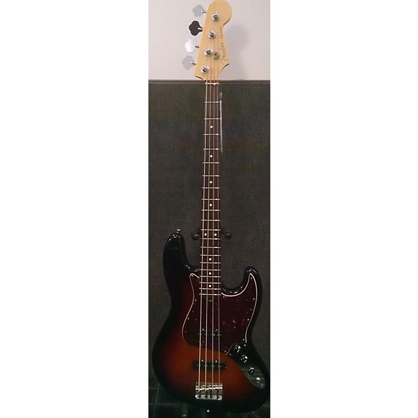 Used American Standard Jazz Bass 2 Tone Sunburst Electric Bass Guitar