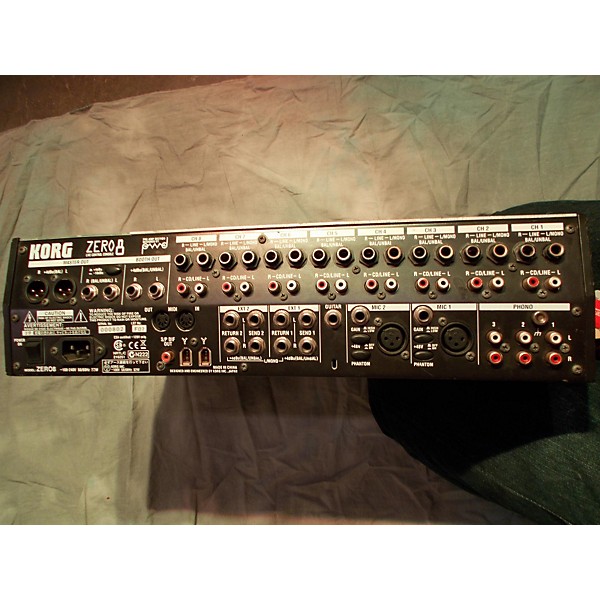 Used KORG ZERO 8 DJ Mixer