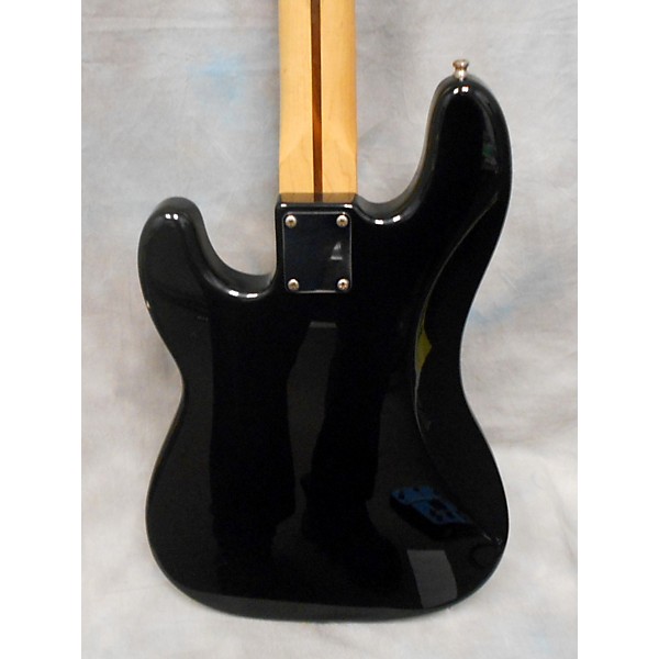 Used MIM P-BASS Black Electric Bass Guitar