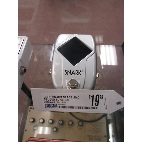 Used Snark Stage And Studio Tuner Silver Tuner Pedal