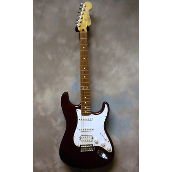 Used Standard Stratocaster HSS Wine Red Solid Body Electric Guitar