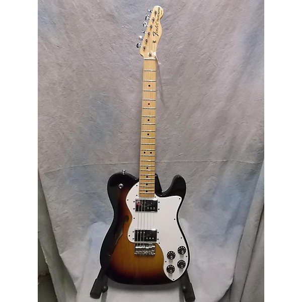 Used 1972 Reissue Thinline Telecaster 3 Color Sunburst Hollow Body Electric Guitar