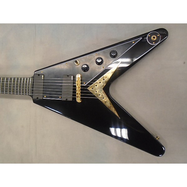 Used Flying V 7 String Solid Body Electric Guitar