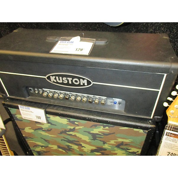 Used Kustom Quad 100 HD Guitar Amp Head