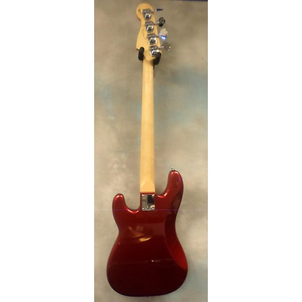 Used American Special Precision Bass Candy Apple Red Electric Bass Guitar