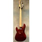 Used American Special Precision Bass Candy Apple Red Electric Bass Guitar