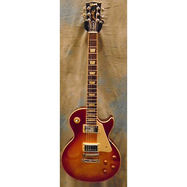 Used Les Paul Standard Cherry Sunburst Solid Body Electric Guitar