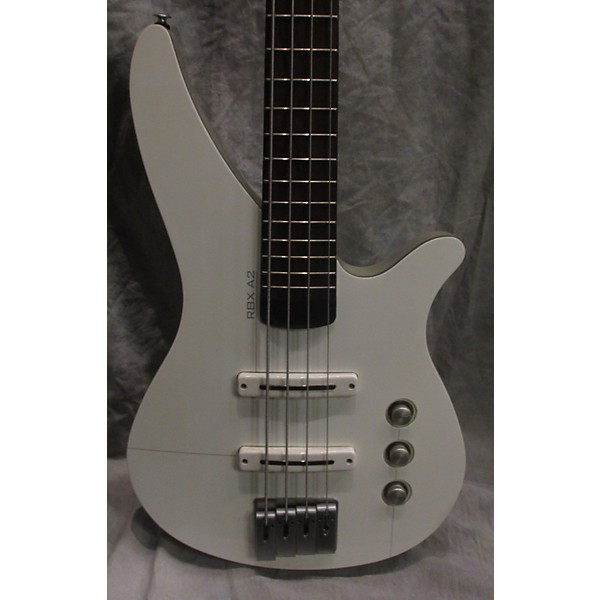 Used RBX A2 White Electric Bass Guitar