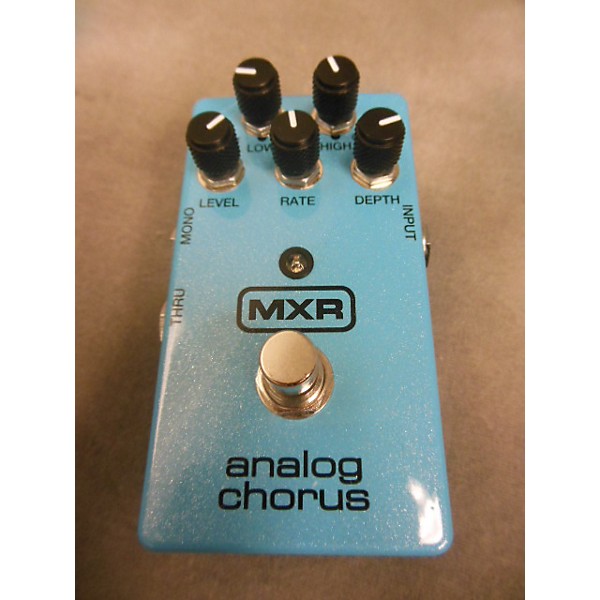 Used MXR ANALOG CHOURS Blue Effect Pedal