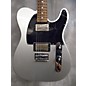 Used Blacktop Telecaster Silver Solid Body Electric Guitar