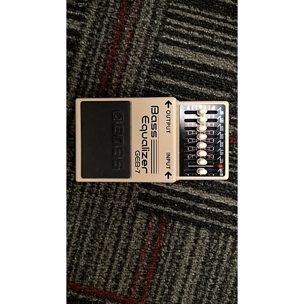 Used BOSS MIJ GE7 Equalizer Pedal