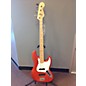 Used American Series Jazz With S1 Trans Sunset Orange Electric Bass Guitar thumbnail