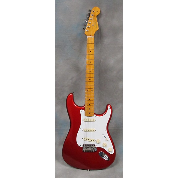 Used 1957 Reissue Stratocaster Candy Apple Red Solid Body Electric Guitar
